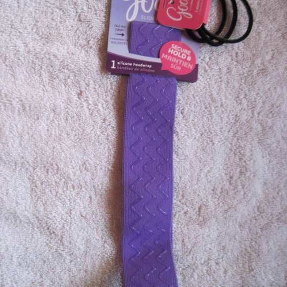 Goody Silicone Headwrap Wide Slide Proof Secure Hold Fit Hair Head Band Headband - Picture 3 of 16